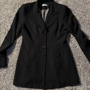 Vintage Bebe Long Blazer Y2K Black Blazer